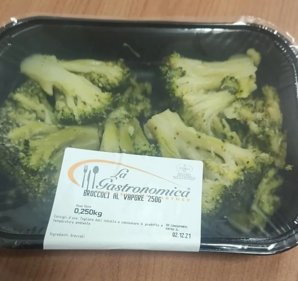 Broccoli al vapore