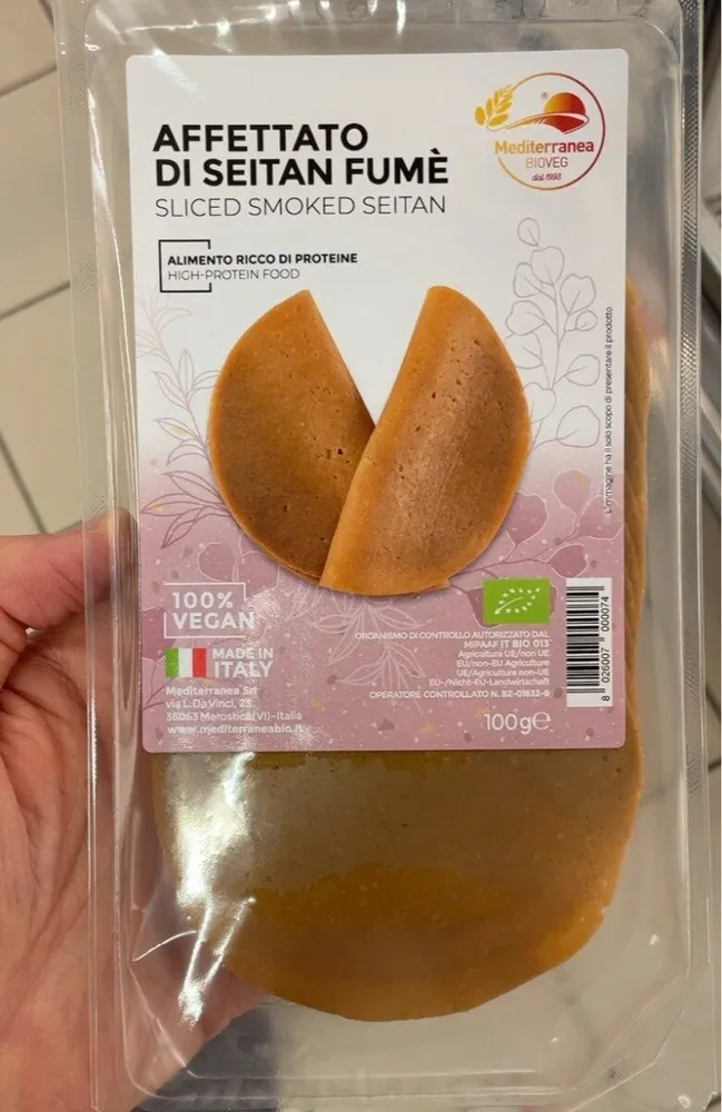 Affettato di seitan fumè