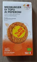 Medburger di tofu ai peperoni