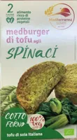 medburger di tofu agli spinaci