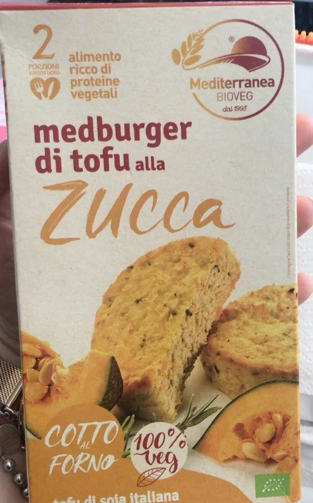 Medburger di Tofu alla zucca