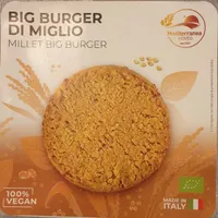 Bio burger di miglio