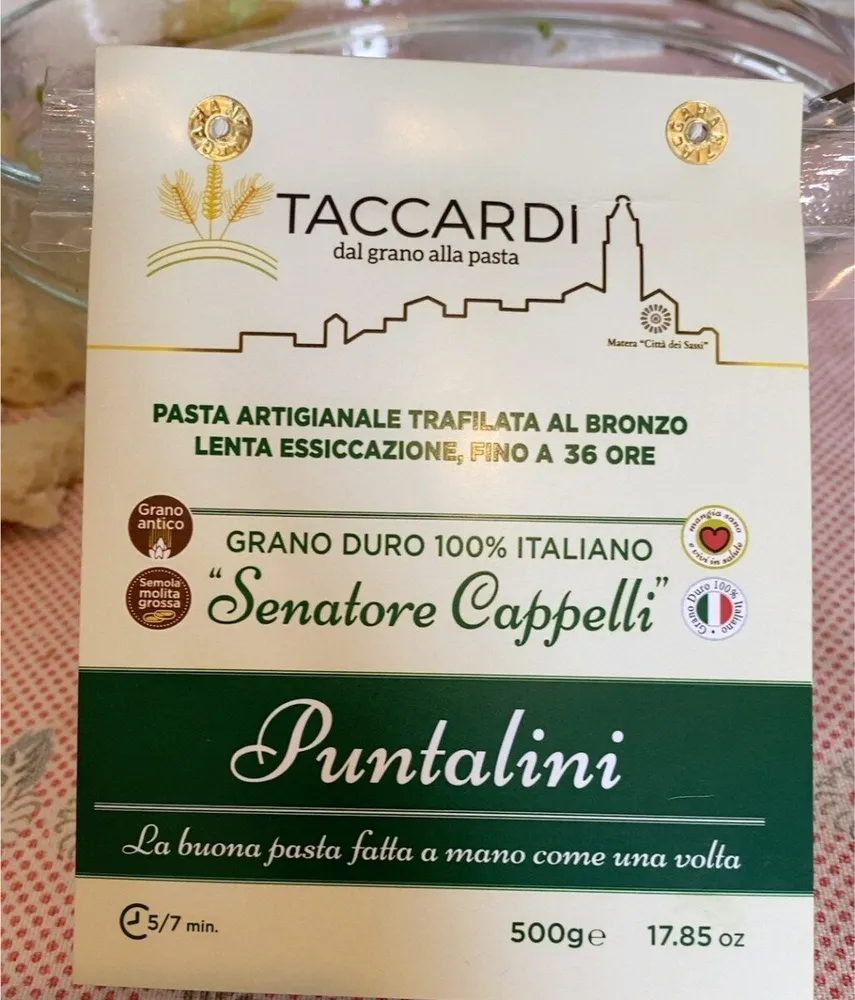 Puntalini pasta senatore cappelli