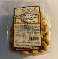 Tarallini alla Curcuma, Zenzero e Pepe Nero