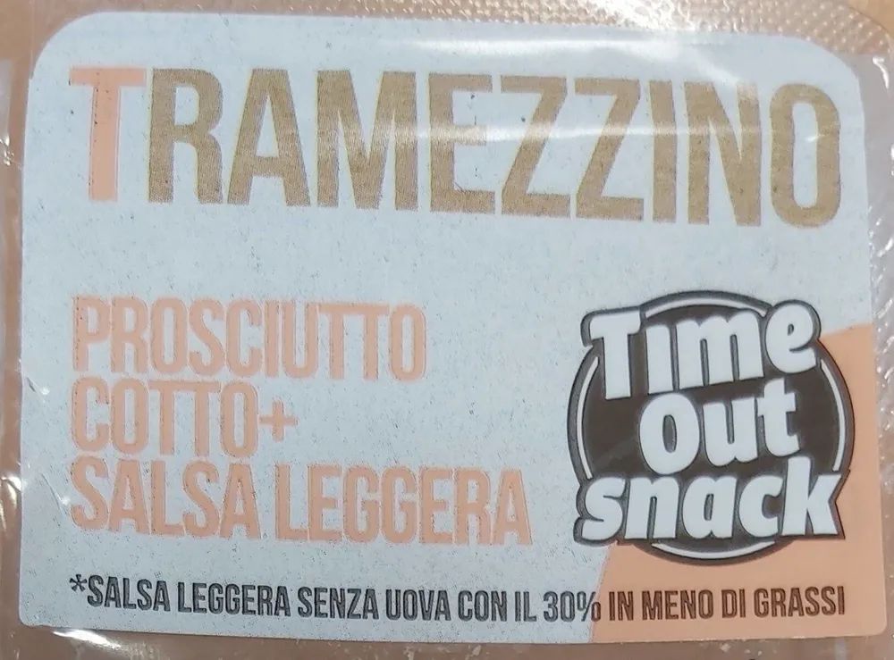 Tramezzino prosciutto cotto e salsa leggera