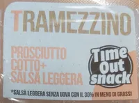 Tramezzino prosciutto cotto e salsa leggera