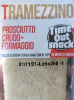 Tramezzino prosciutto crudo+formaggio