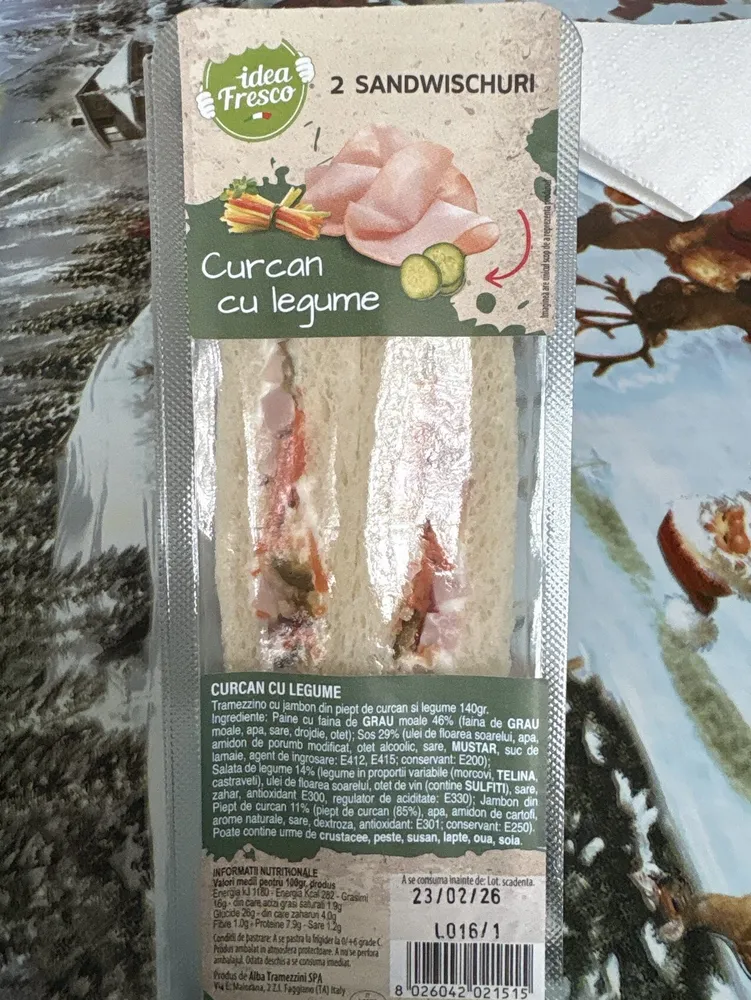 Tramezzini Insalata Di Salmone