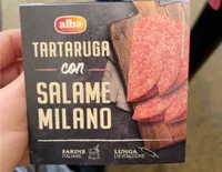 Tartaruga con salame milano
