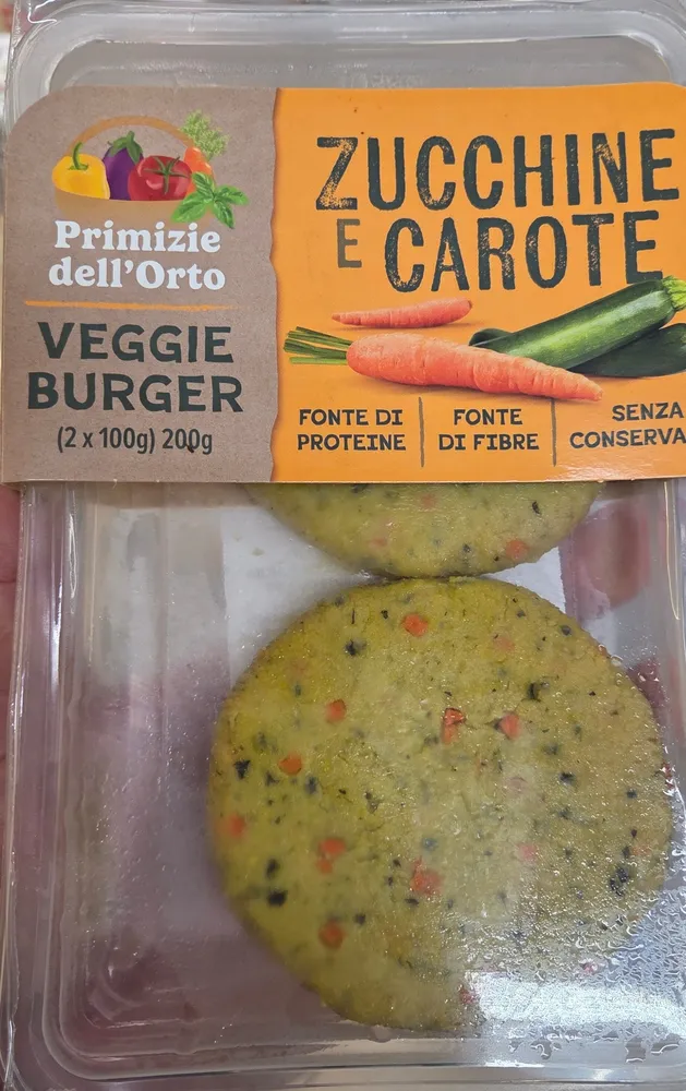 Veggie Burger Zucchine e Carote
