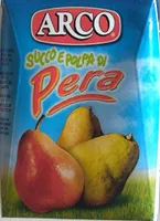 Succo e polpa di pera
