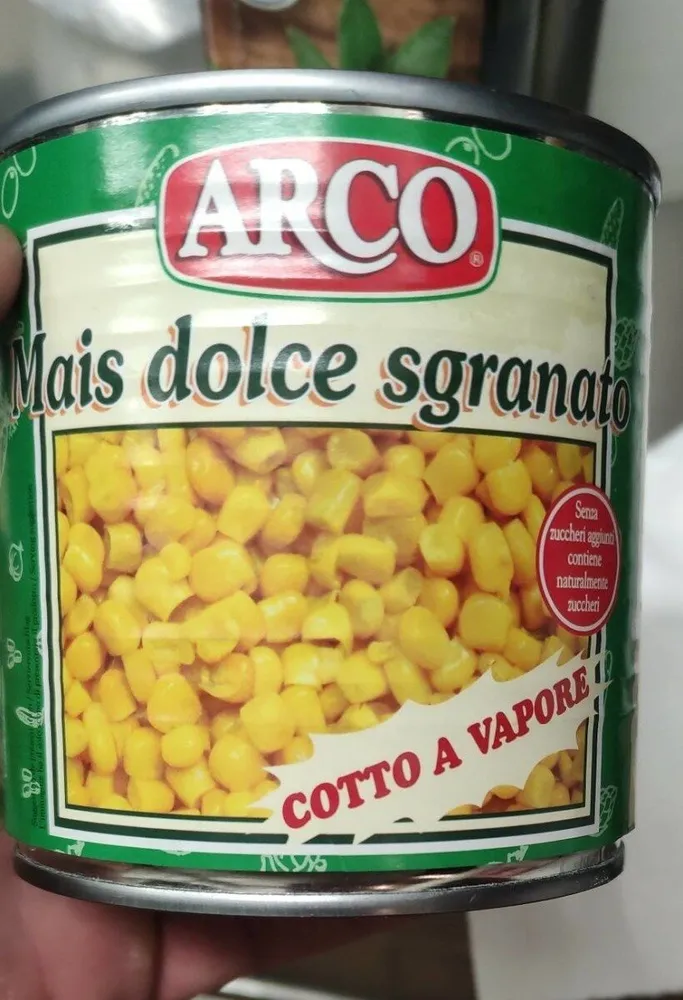 Mais dolce sgranato