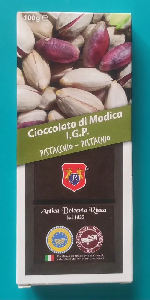 Cioccolato di Modica IGP - Pistacchio