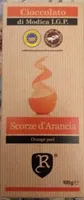 Cioccolato di modica IGP scorza d'arancia