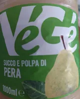 Succo e polpa di pera