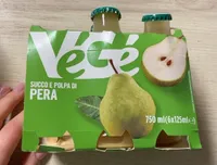 Succo e polpa di pera