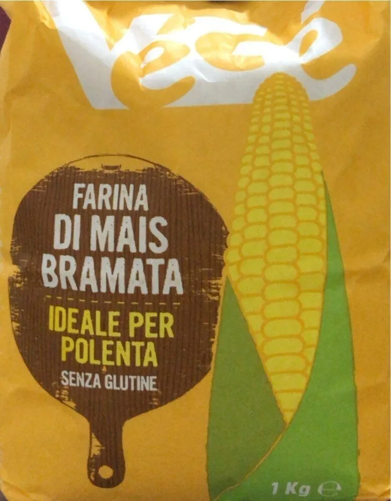 Farina di mais bramata