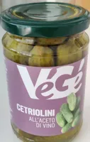 Cetriolini all'aceto di vino