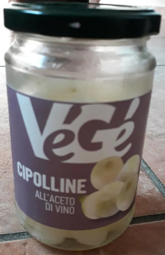Cipolline all'aceto di vino