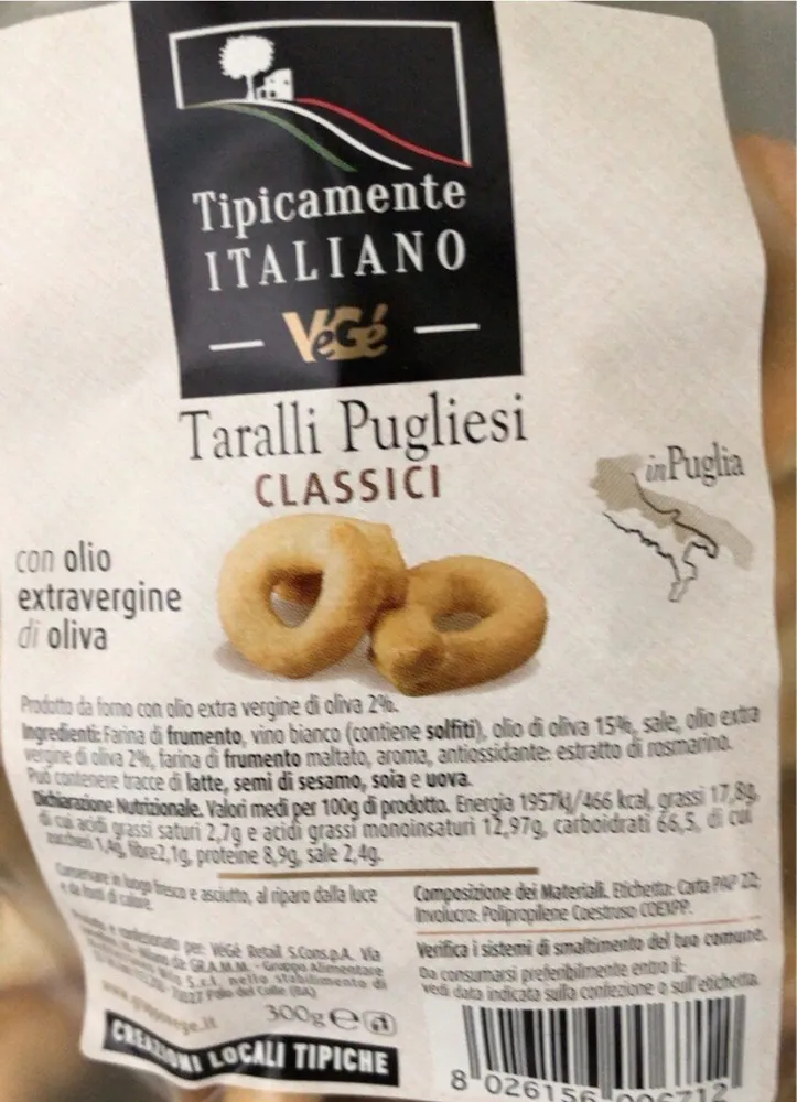 Taralli pugliesi