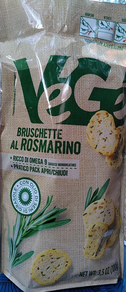 Bruschette al rosmarino