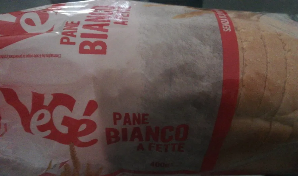 Pane bianco a fette