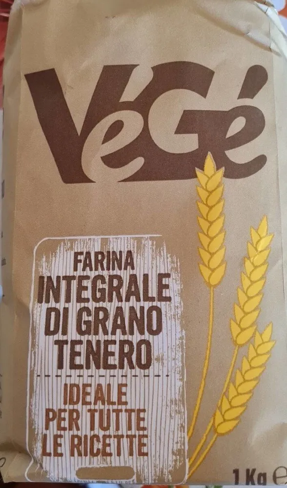 Farina integrale di grano tenero