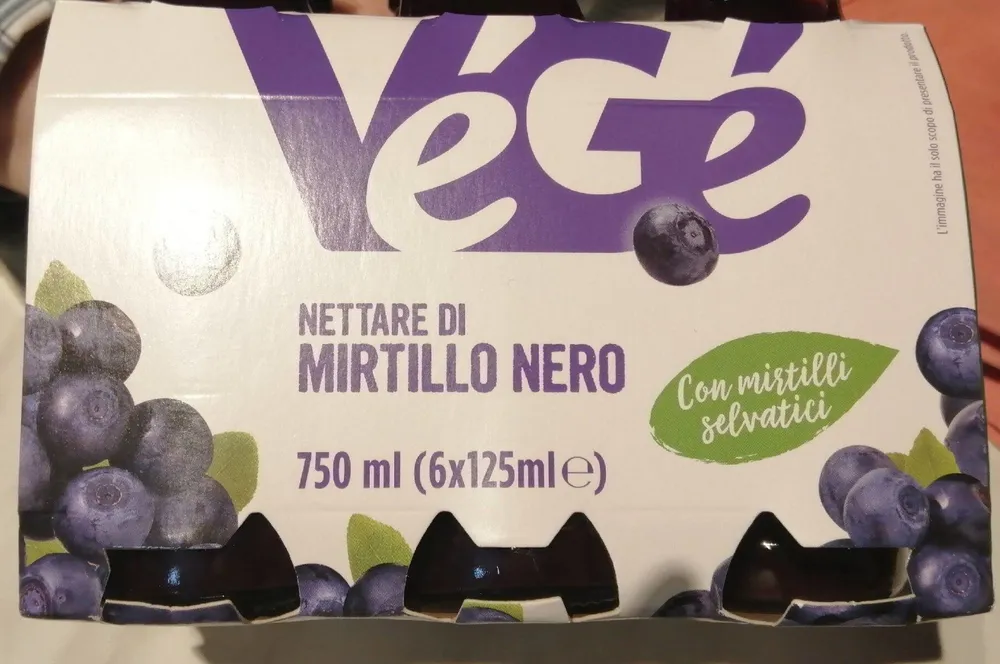 Nettare mirtillo nero vegé