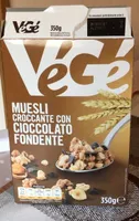 Musli croccante con cioccolato fondente