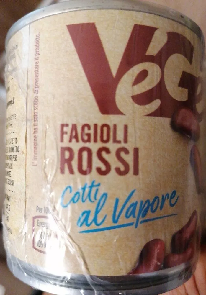 Fagioli rossi cotti al vapore