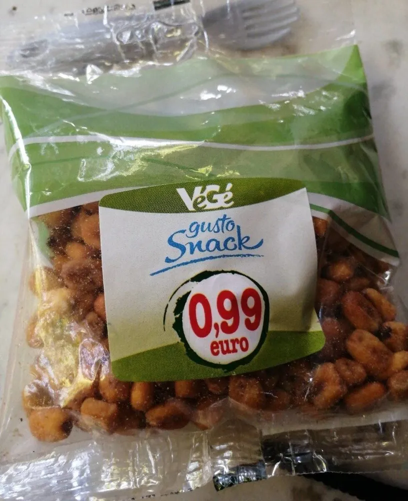 Mais fritto e salato