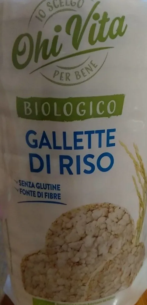 Gallette di riso biologico
