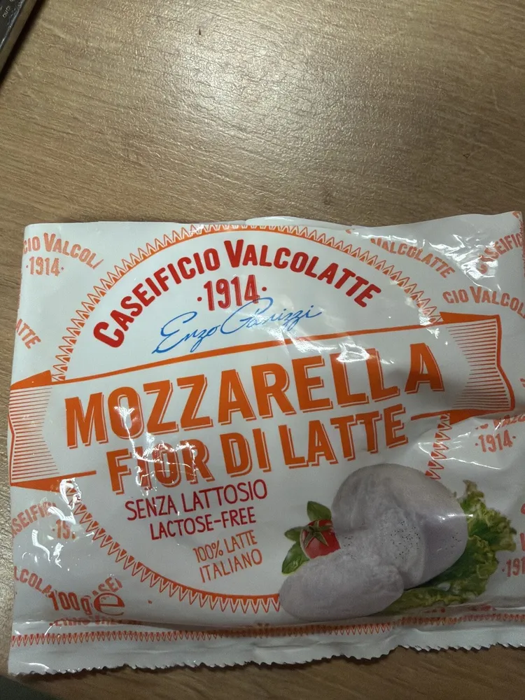 Mozzarella senza lattosio