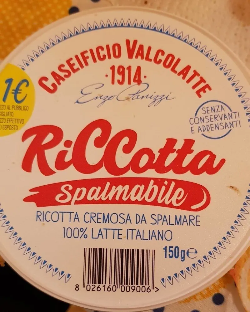 Riccotta spalmabile