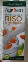 Bevanda vegetale riso e mandorle
