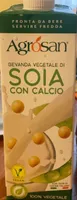 Bevanda vegetale di soia con calcio