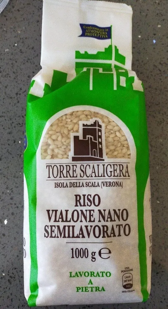 Riso vialone nano semilavorato