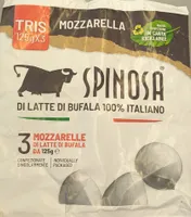 Tris Mozzarella di latte di bufala