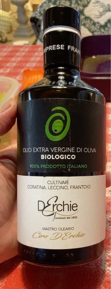 Olio extra vergine d oliva biologico