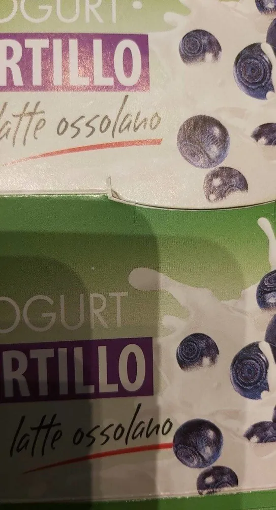 Yogurt ai mirtilli