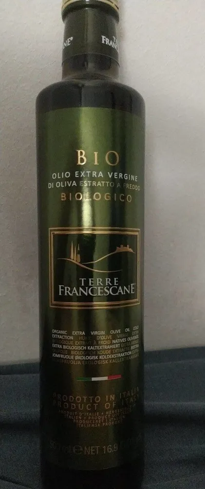 OLIO EXTRA VERGINE OLIVA BIOLOGICO