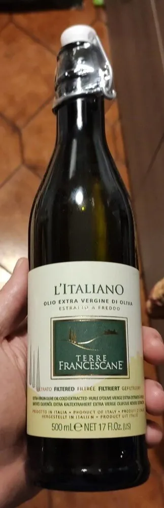 L'italiano olio extravergine di oliva