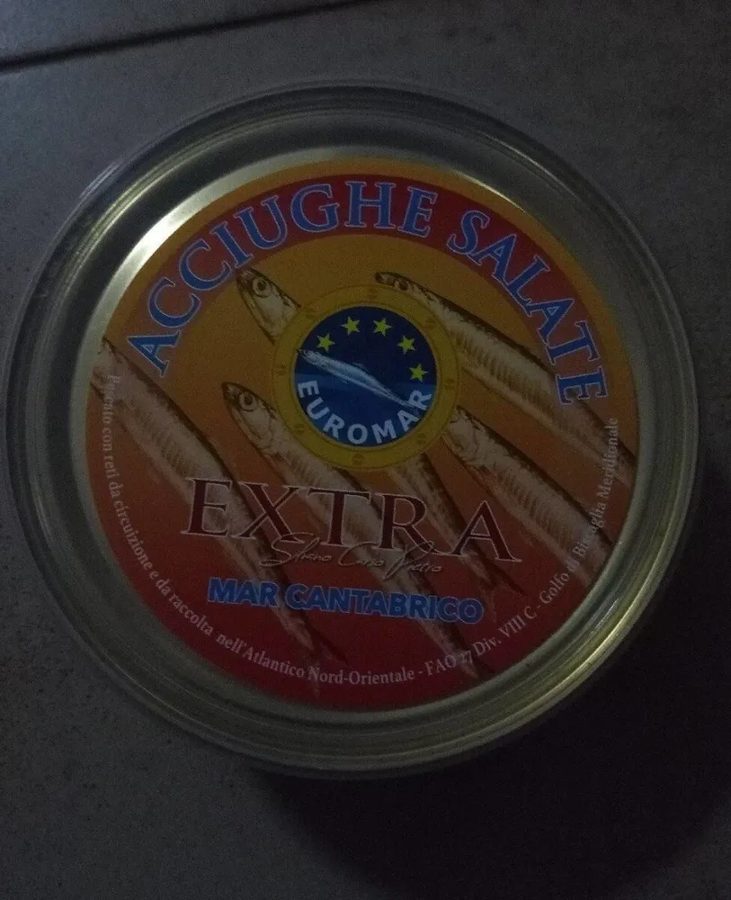 Anchoas en salazon