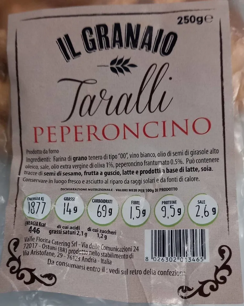 Taralli peperoncino