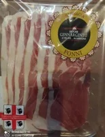 Prosciutto crudo stagionato affettato