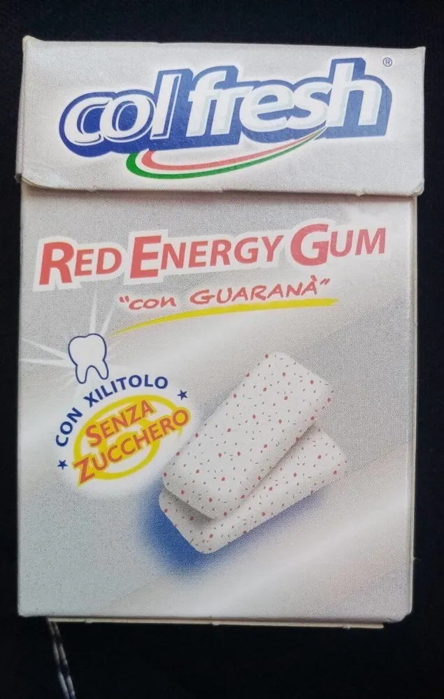 Col fresh red energy gum