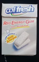 Col fresh red energy gum