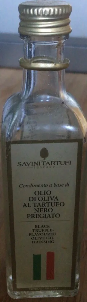 Olio di oliva al tartufo nero pregiato