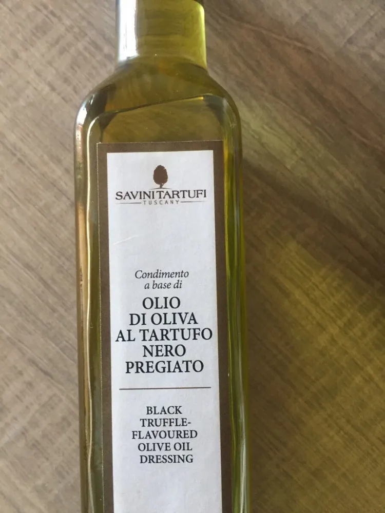 Olio di oliva al tartufo