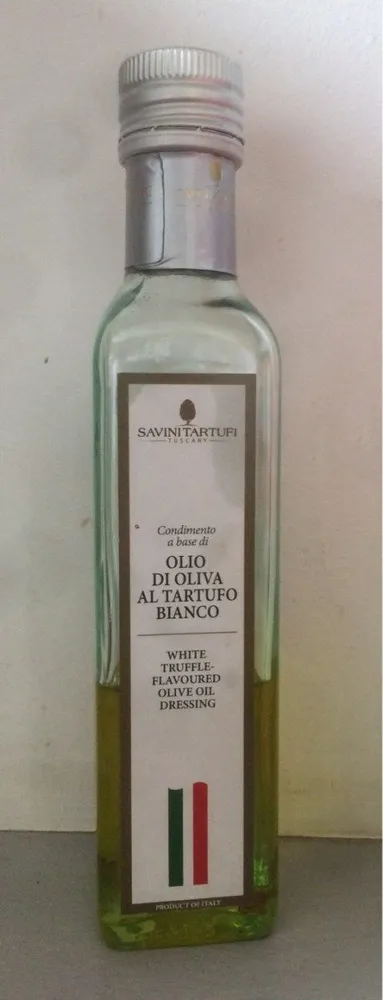 Olio di oliva al tartufo bianco
